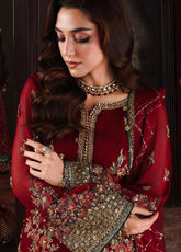Dastan-E-Jashan By Charizma Luxury Embroidered Chiffon 4 Piece Unstitched Suit CH25DJV2 D-DJWS-09